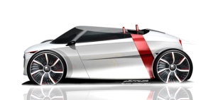 Audi urban concept:   Spyder